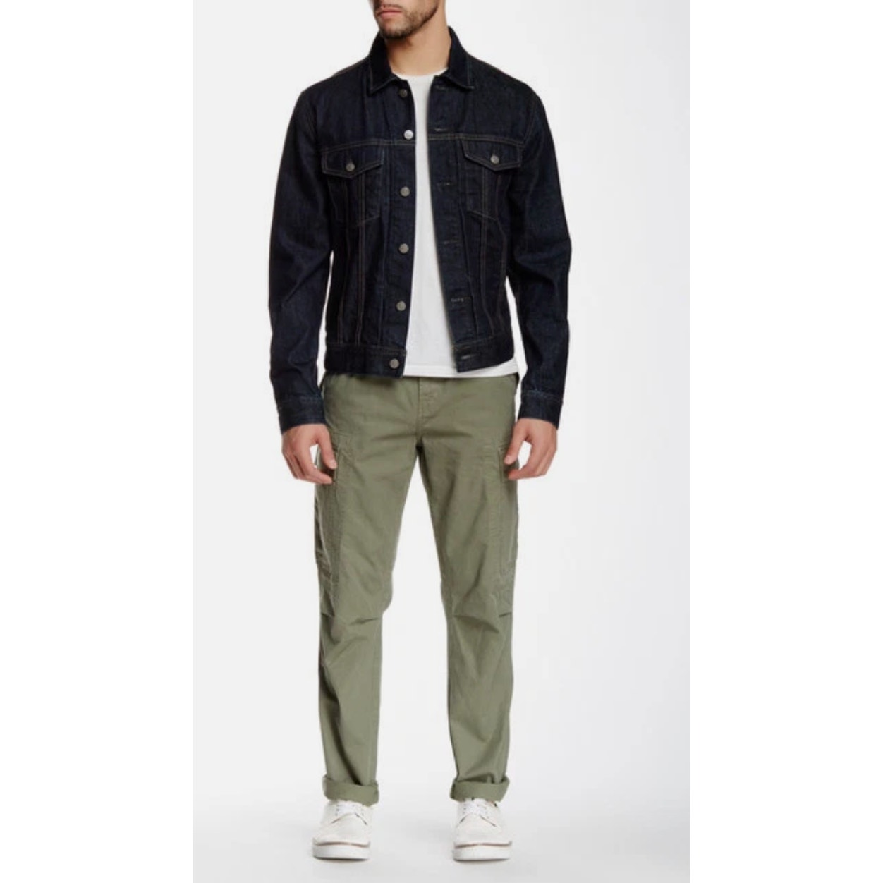 J Brand Collins Pant In Military Green Size 36x33